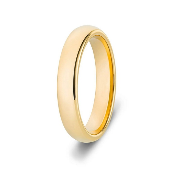 Gold Tungsten Ring