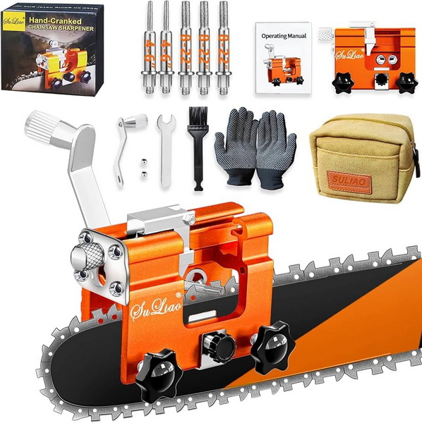 sharpen tungsten carbide chainsaw chain