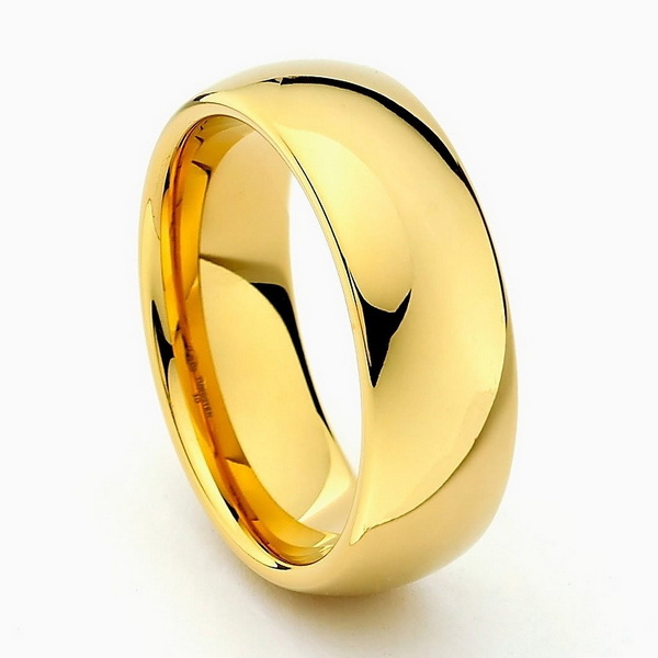 Tungsten Carbide With Gold