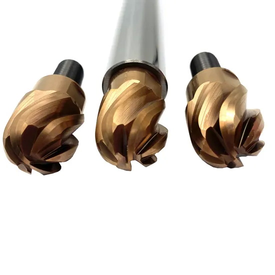 Tungsten Carbide Milling Head with Screwed